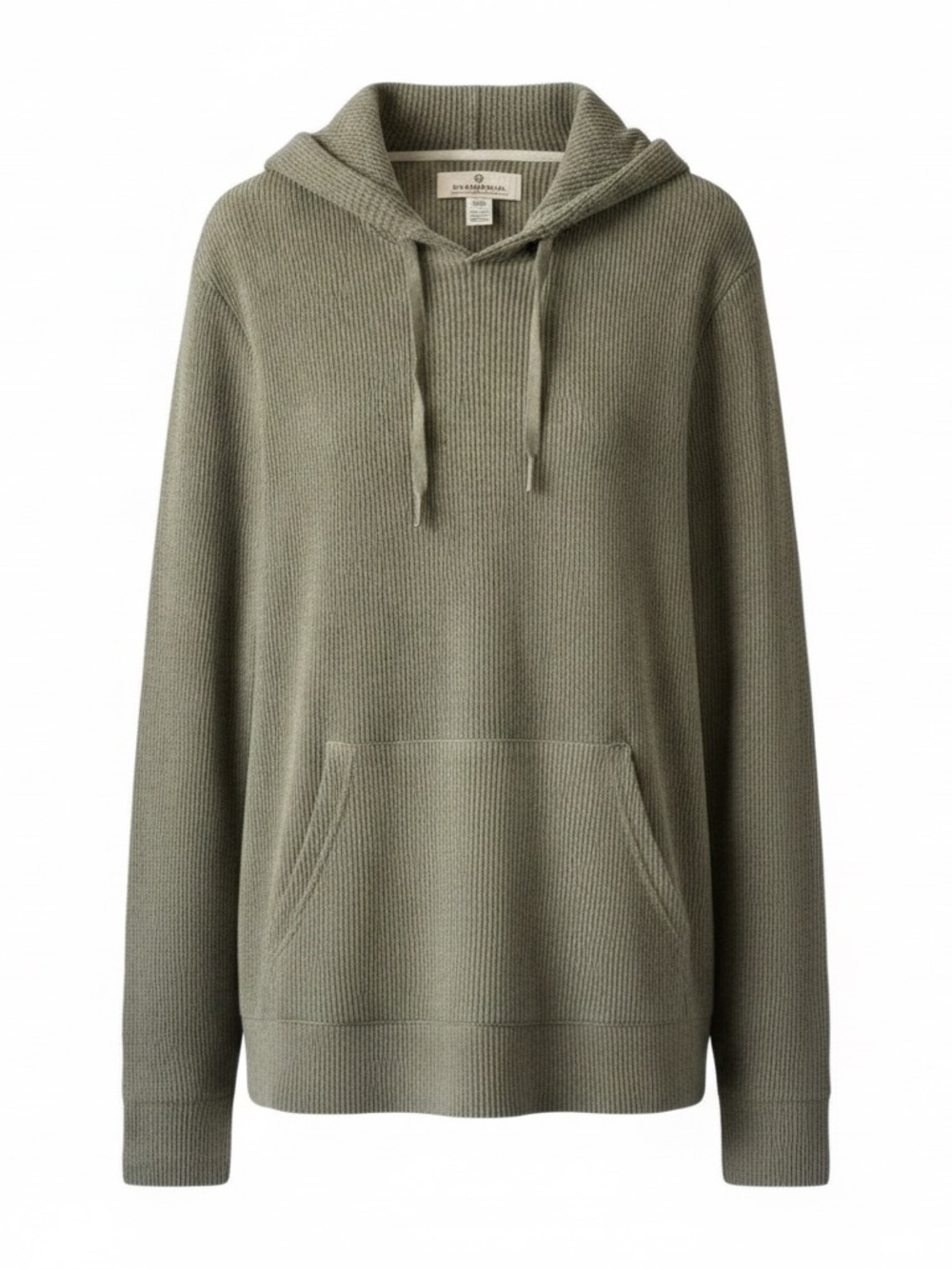 Rainforest Waffle Knit Hoodie - Olive/ Sage
